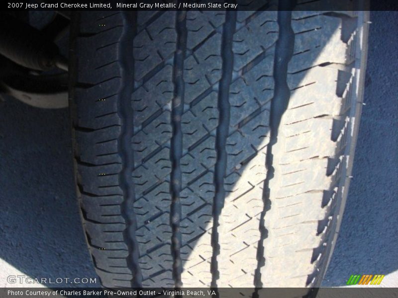 Mineral Gray Metallic / Medium Slate Gray 2007 Jeep Grand Cherokee Limited