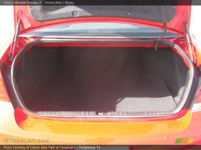 Victory Red / Ebony 2011 Chevrolet Impala LT