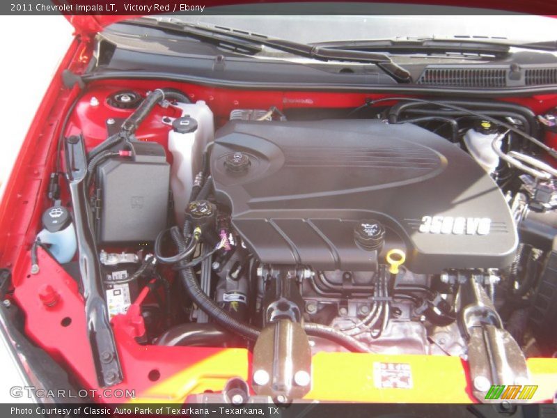 Victory Red / Ebony 2011 Chevrolet Impala LT