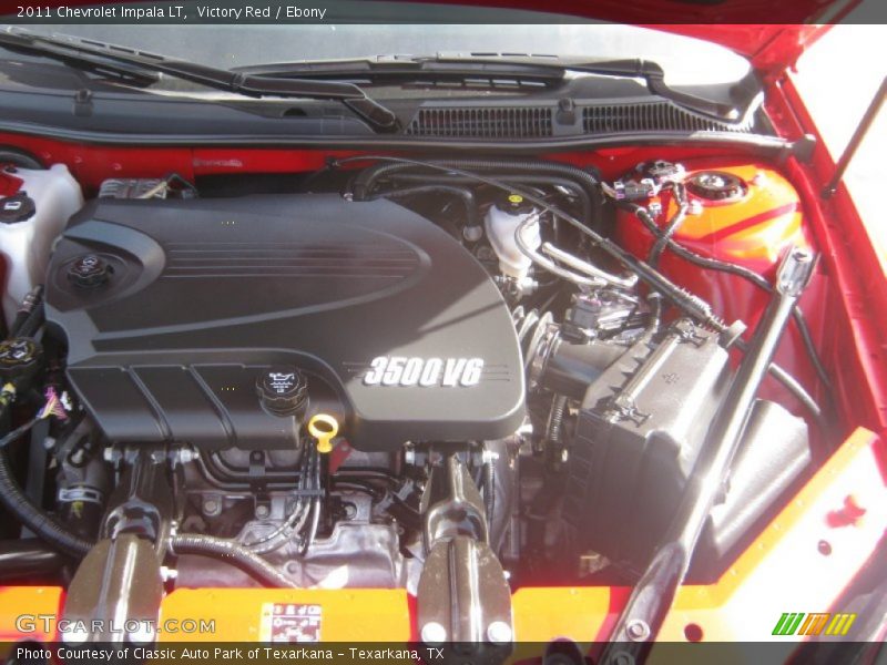 Victory Red / Ebony 2011 Chevrolet Impala LT