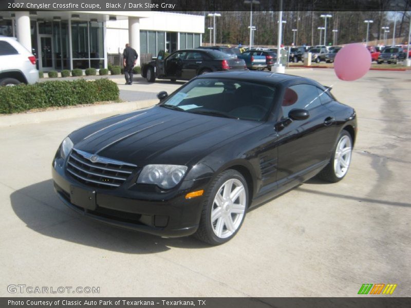 Black / Dark Slate Gray 2007 Chrysler Crossfire Coupe
