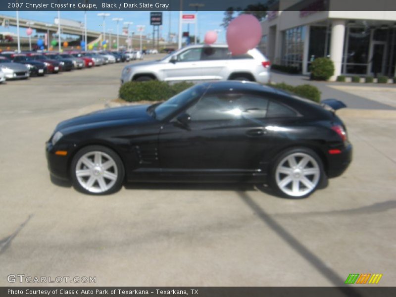 Black / Dark Slate Gray 2007 Chrysler Crossfire Coupe