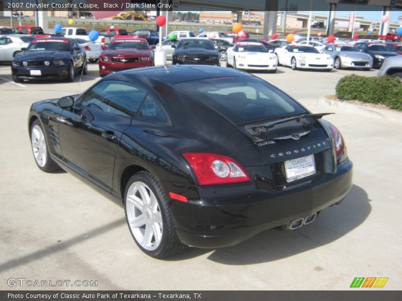 Black / Dark Slate Gray 2007 Chrysler Crossfire Coupe