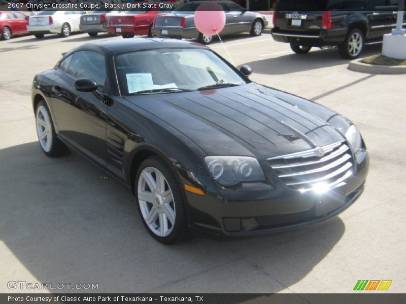 Black / Dark Slate Gray 2007 Chrysler Crossfire Coupe