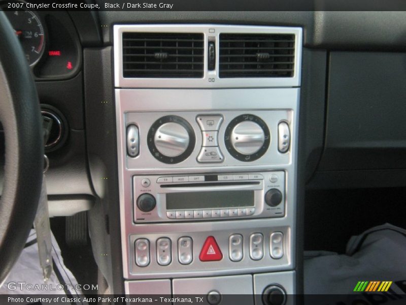 Black / Dark Slate Gray 2007 Chrysler Crossfire Coupe