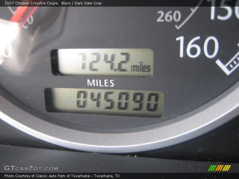 Black / Dark Slate Gray 2007 Chrysler Crossfire Coupe