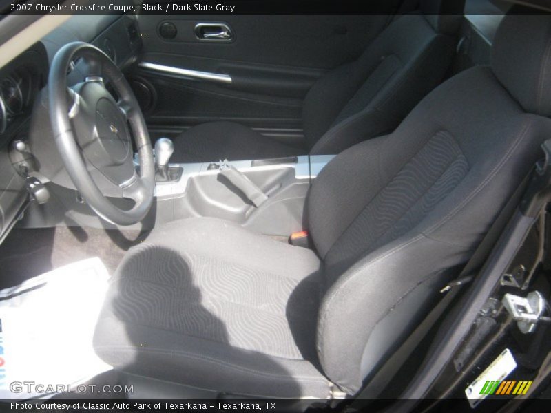 Black / Dark Slate Gray 2007 Chrysler Crossfire Coupe