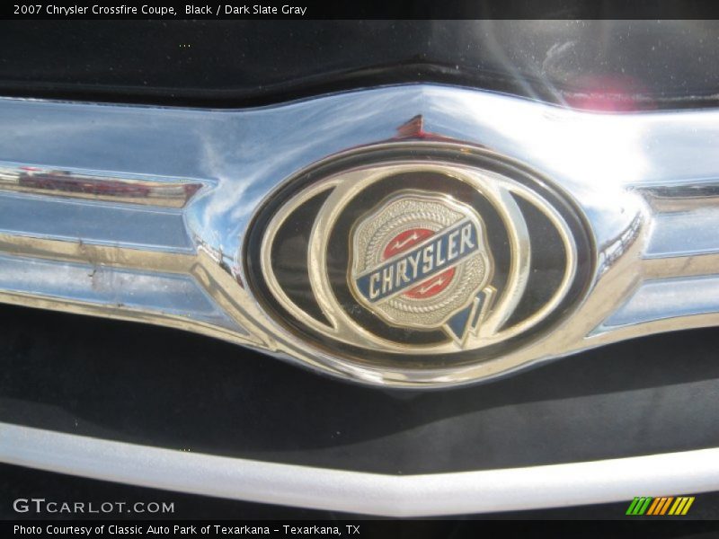 Black / Dark Slate Gray 2007 Chrysler Crossfire Coupe