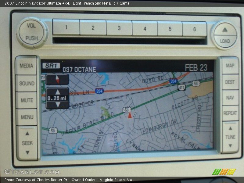Navigation of 2007 Navigator Ultimate 4x4