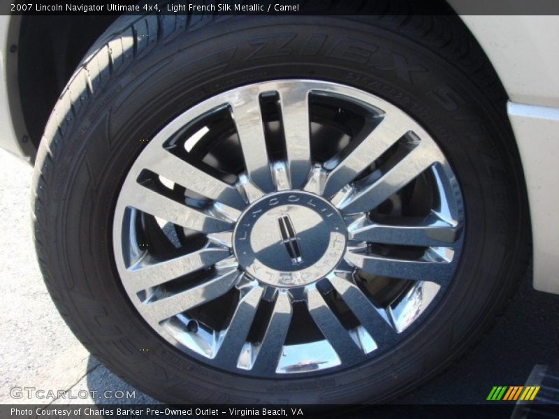 Light French Silk Metallic / Camel 2007 Lincoln Navigator Ultimate 4x4