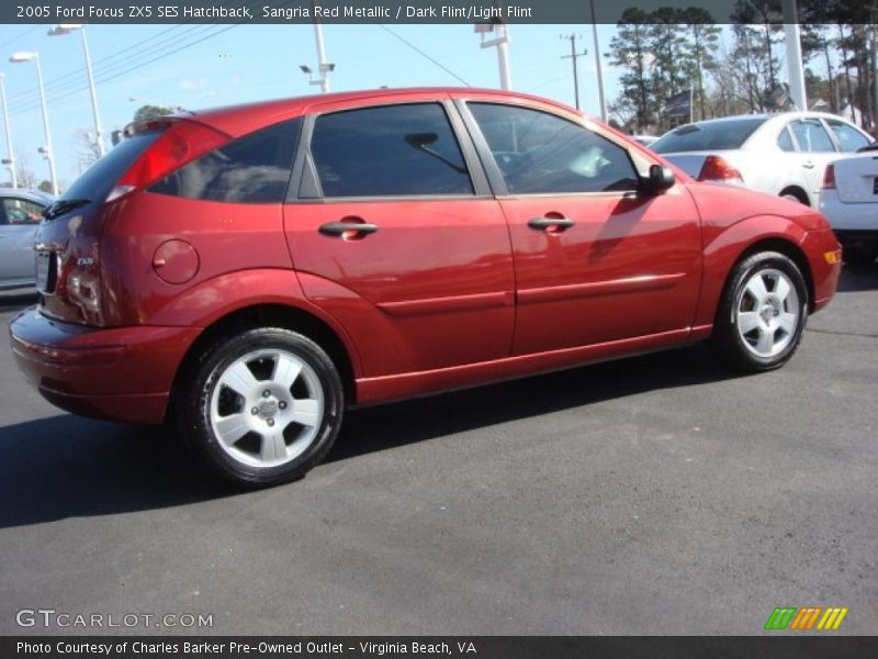 Sangria Red Metallic / Dark Flint/Light Flint 2005 Ford Focus ZX5 SES Hatchback