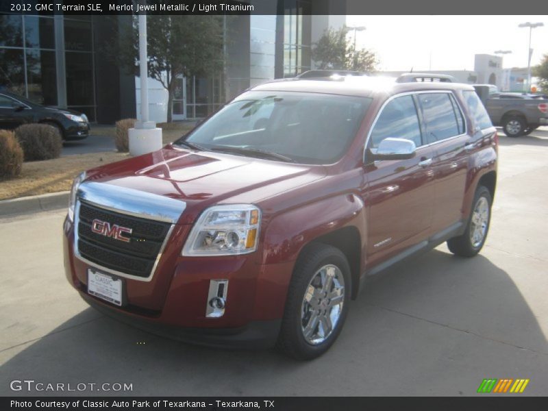 Merlot Jewel Metallic / Light Titanium 2012 GMC Terrain SLE