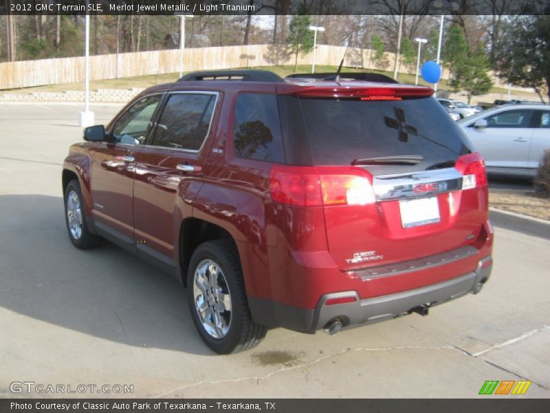 Merlot Jewel Metallic / Light Titanium 2012 GMC Terrain SLE