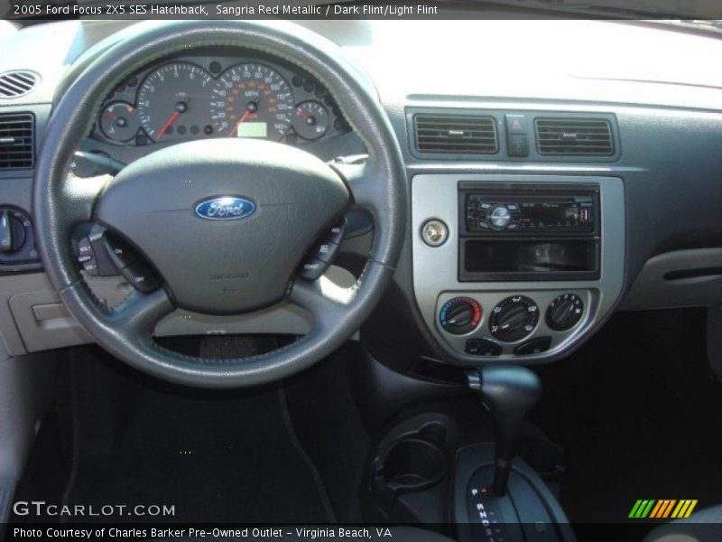 Sangria Red Metallic / Dark Flint/Light Flint 2005 Ford Focus ZX5 SES Hatchback