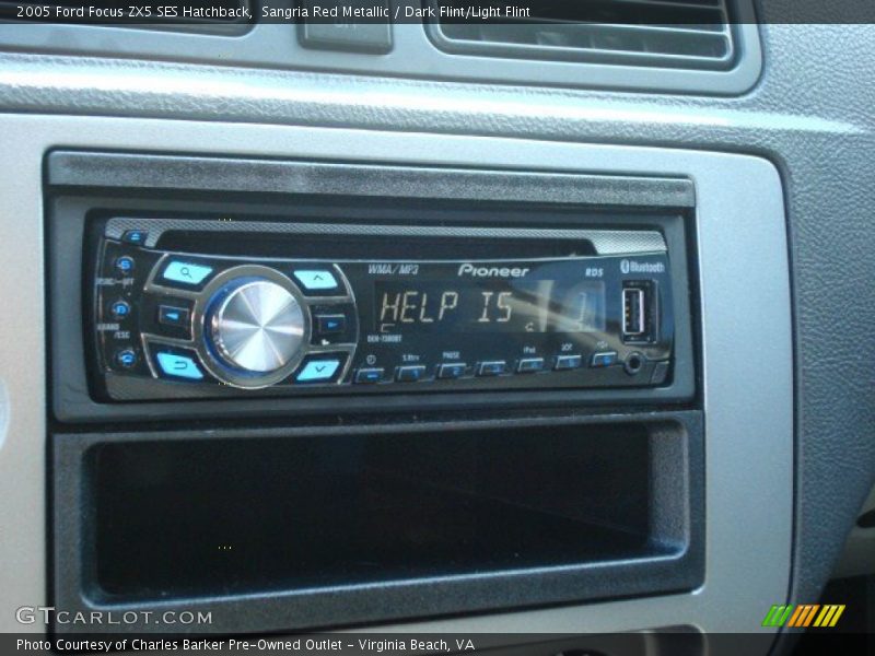 Sangria Red Metallic / Dark Flint/Light Flint 2005 Ford Focus ZX5 SES Hatchback