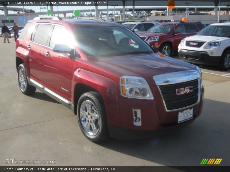 Merlot Jewel Metallic / Light Titanium 2012 GMC Terrain SLE