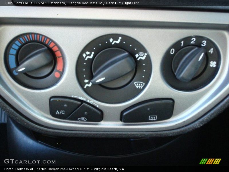 Sangria Red Metallic / Dark Flint/Light Flint 2005 Ford Focus ZX5 SES Hatchback