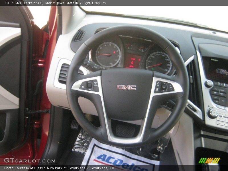 Merlot Jewel Metallic / Light Titanium 2012 GMC Terrain SLE