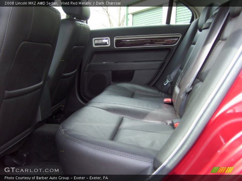 Vivid Red Metallic / Dark Charcoal 2008 Lincoln MKZ AWD Sedan