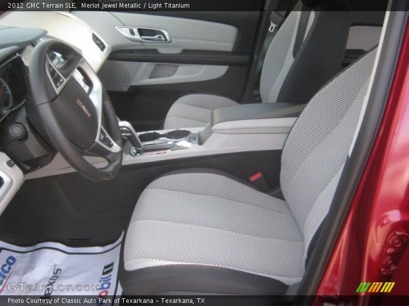 Merlot Jewel Metallic / Light Titanium 2012 GMC Terrain SLE