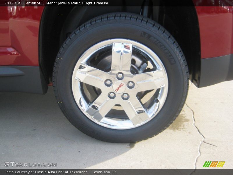 Merlot Jewel Metallic / Light Titanium 2012 GMC Terrain SLE