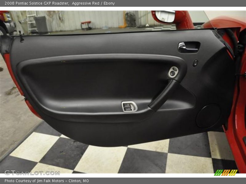 Door Panel of 2008 Solstice GXP Roadster