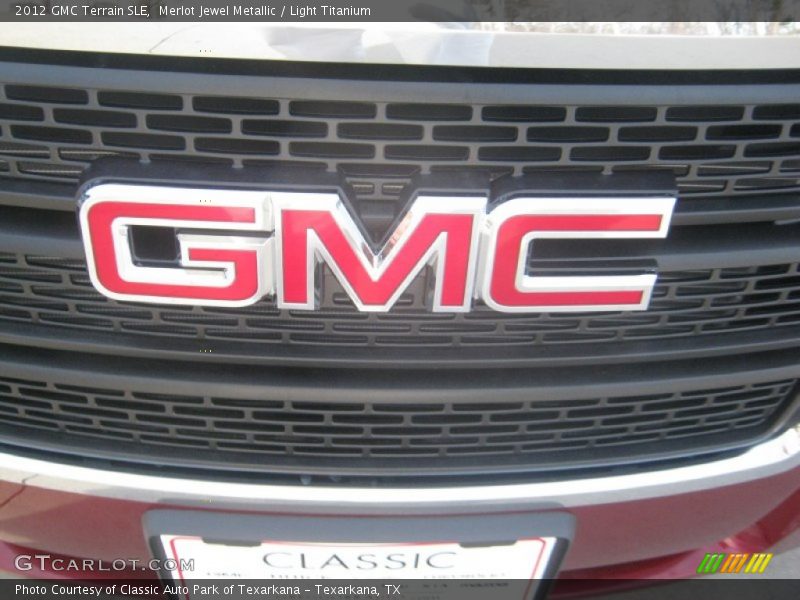Merlot Jewel Metallic / Light Titanium 2012 GMC Terrain SLE