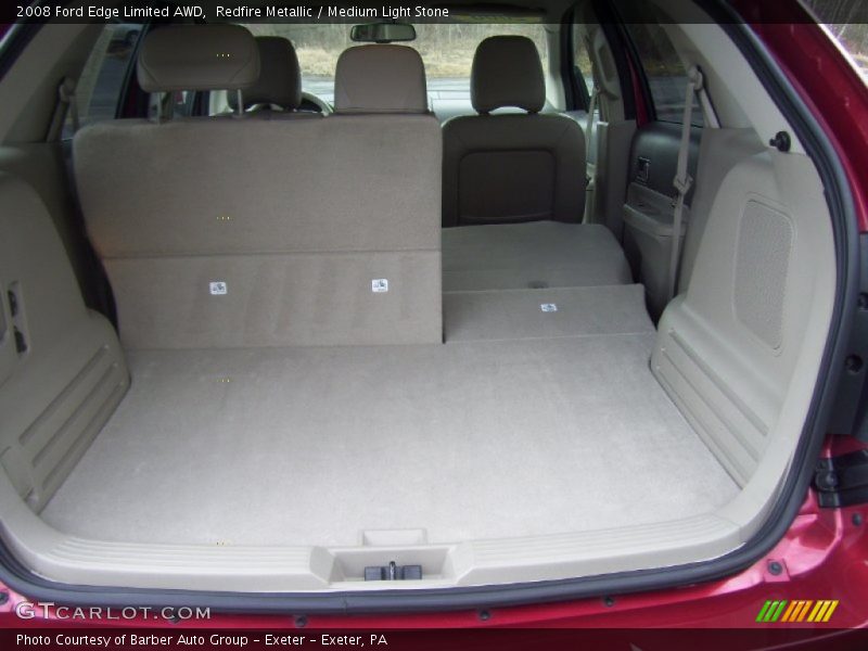 Redfire Metallic / Medium Light Stone 2008 Ford Edge Limited AWD