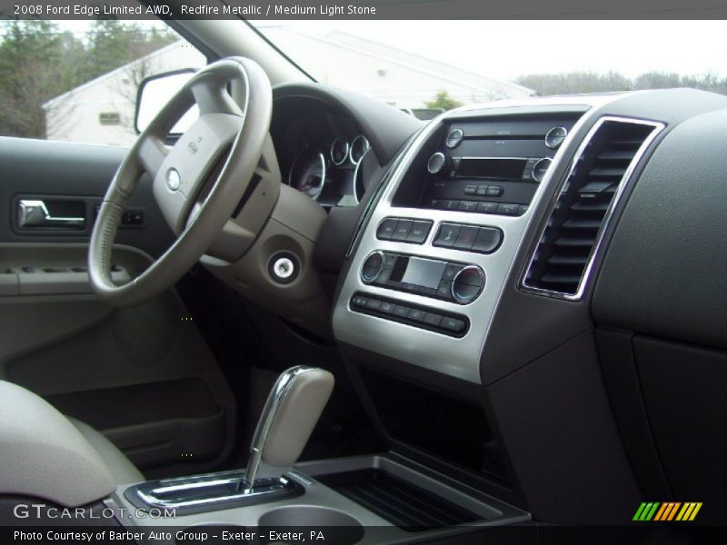 Redfire Metallic / Medium Light Stone 2008 Ford Edge Limited AWD