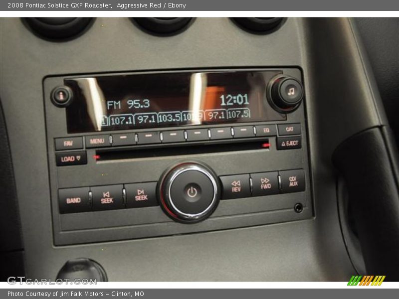 Audio System of 2008 Solstice GXP Roadster