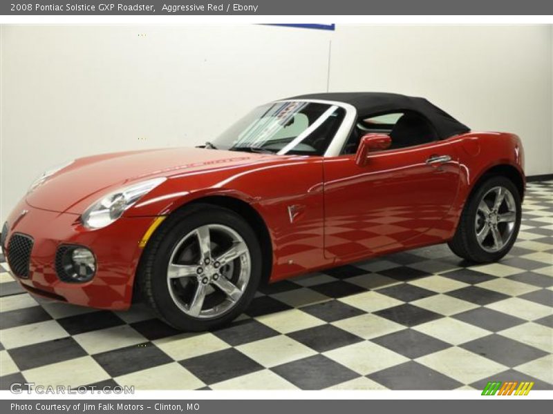Aggressive Red / Ebony 2008 Pontiac Solstice GXP Roadster