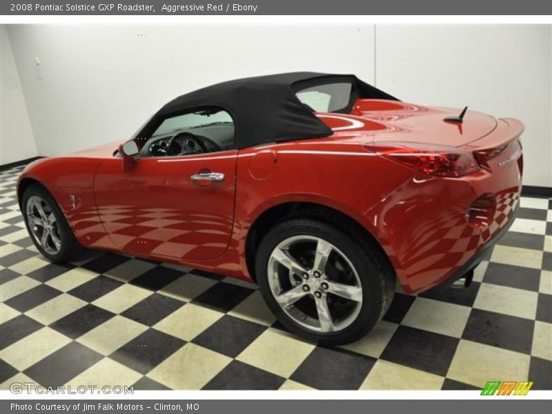Aggressive Red / Ebony 2008 Pontiac Solstice GXP Roadster