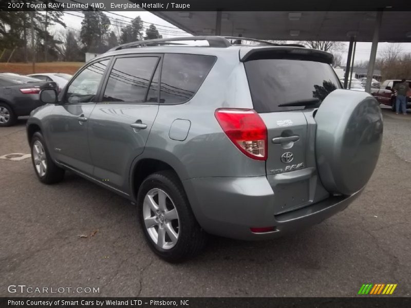 Everglade Metallic / Taupe 2007 Toyota RAV4 Limited 4WD