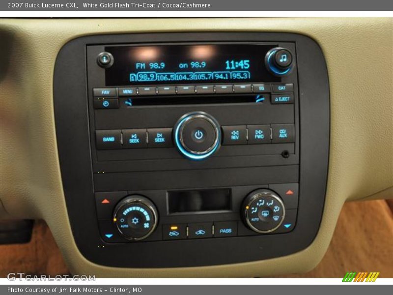 Controls of 2007 Lucerne CXL