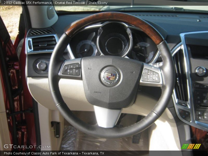 Crystal Red Tintcoat / Shale/Ebony 2012 Cadillac SRX Performance