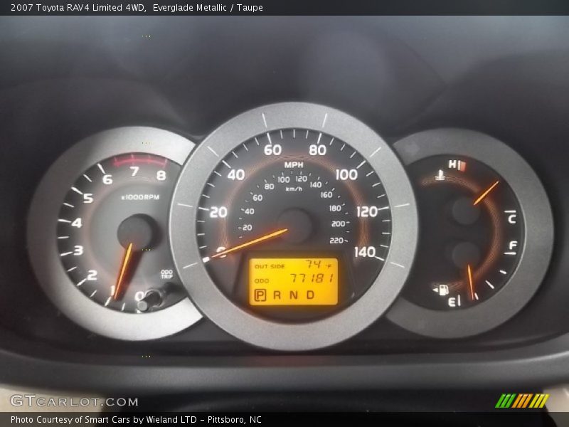 Everglade Metallic / Taupe 2007 Toyota RAV4 Limited 4WD