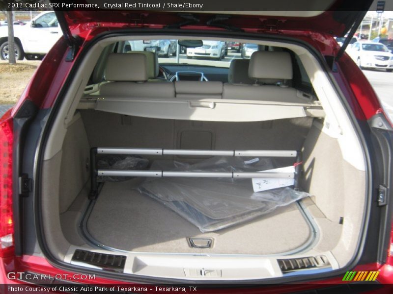 Crystal Red Tintcoat / Shale/Ebony 2012 Cadillac SRX Performance