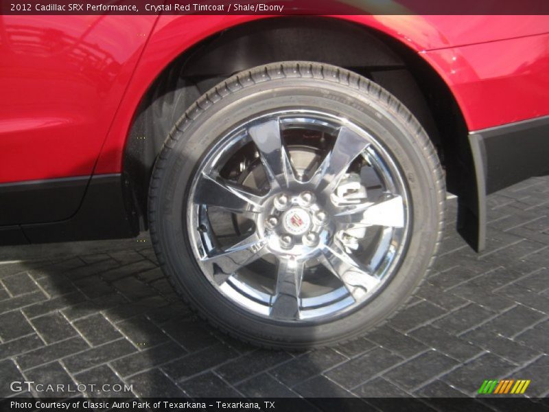 Crystal Red Tintcoat / Shale/Ebony 2012 Cadillac SRX Performance