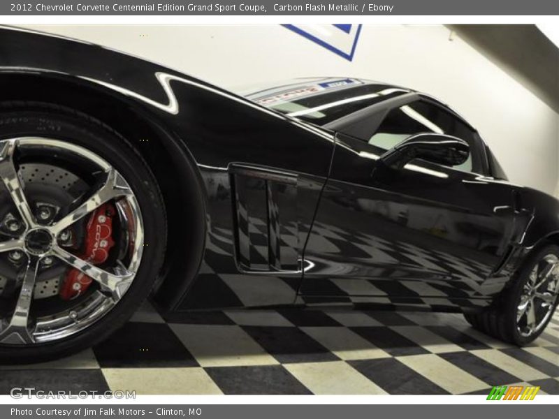 Carbon Flash Metallic / Ebony 2012 Chevrolet Corvette Centennial Edition Grand Sport Coupe