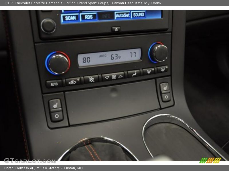 Carbon Flash Metallic / Ebony 2012 Chevrolet Corvette Centennial Edition Grand Sport Coupe