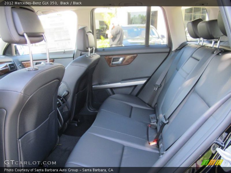 Black / Black 2012 Mercedes-Benz GLK 350