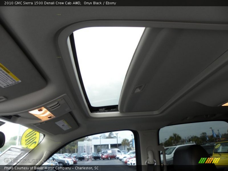 Onyx Black / Ebony 2010 GMC Sierra 1500 Denali Crew Cab AWD