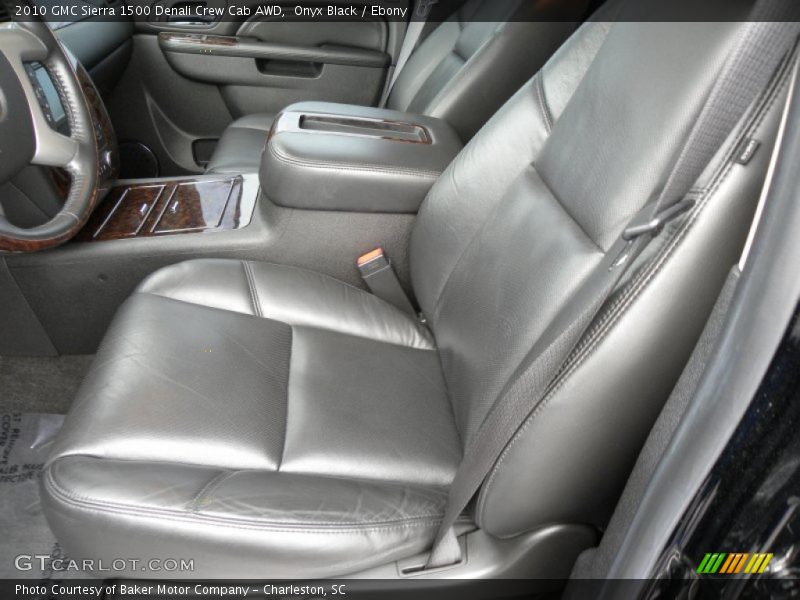 Onyx Black / Ebony 2010 GMC Sierra 1500 Denali Crew Cab AWD