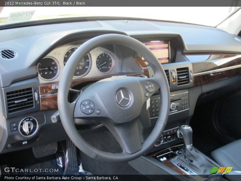 Black / Black 2012 Mercedes-Benz GLK 350