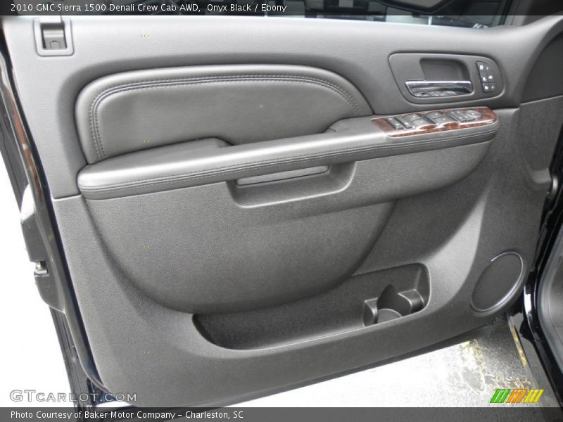 Onyx Black / Ebony 2010 GMC Sierra 1500 Denali Crew Cab AWD