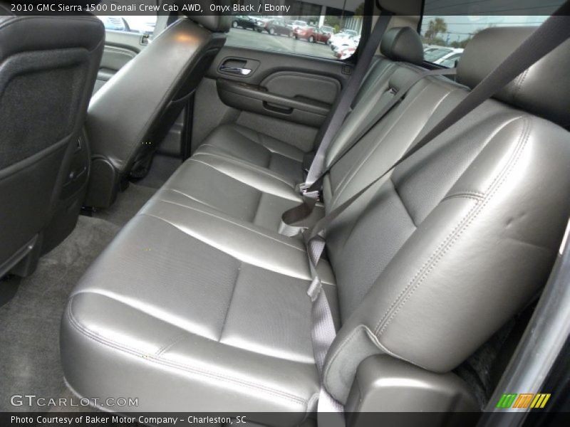 Onyx Black / Ebony 2010 GMC Sierra 1500 Denali Crew Cab AWD