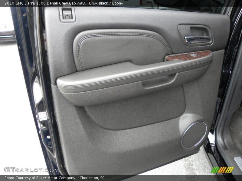 Onyx Black / Ebony 2010 GMC Sierra 1500 Denali Crew Cab AWD