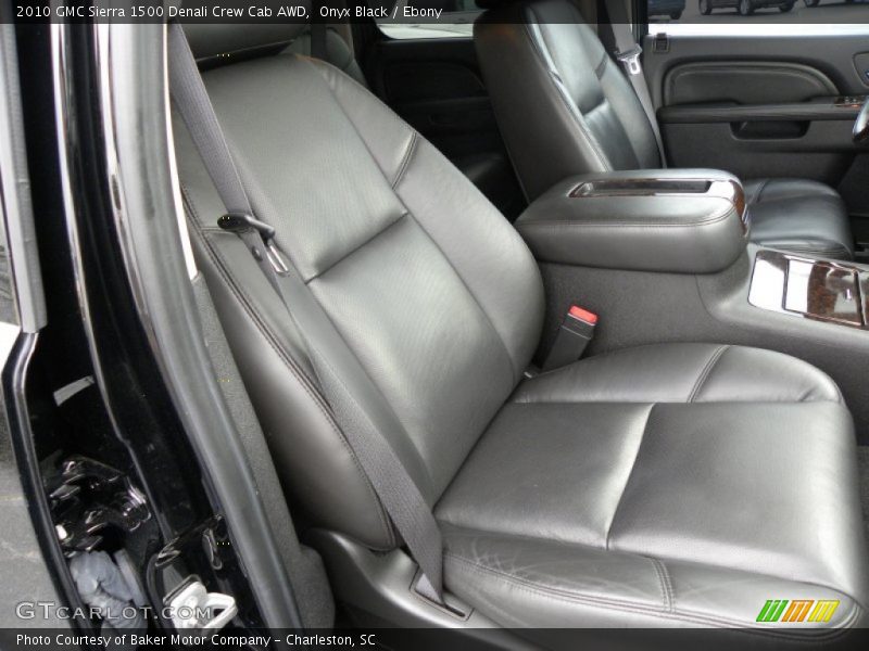 Onyx Black / Ebony 2010 GMC Sierra 1500 Denali Crew Cab AWD