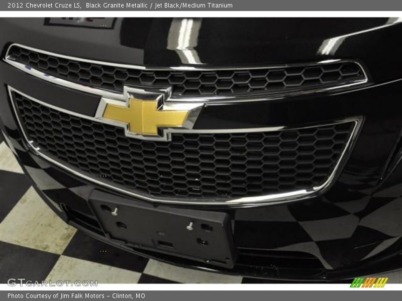 Black Granite Metallic / Jet Black/Medium Titanium 2012 Chevrolet Cruze LS