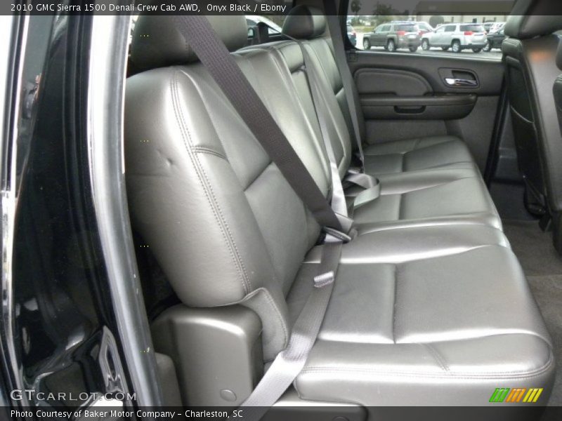 Onyx Black / Ebony 2010 GMC Sierra 1500 Denali Crew Cab AWD